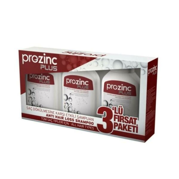 Prozinc Saç Dökülmesine Karşı Şampuan 3x300 ml