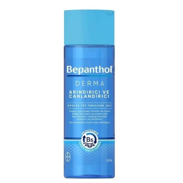 Bepanthol Derma Arındırıcı Canlandırıcı Günlük Yüz Temizleme Jeli 200ml