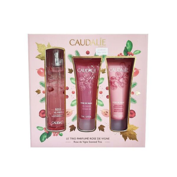 Caudalie Gül Aromalı Rose De Vigne 3'lü Kofre