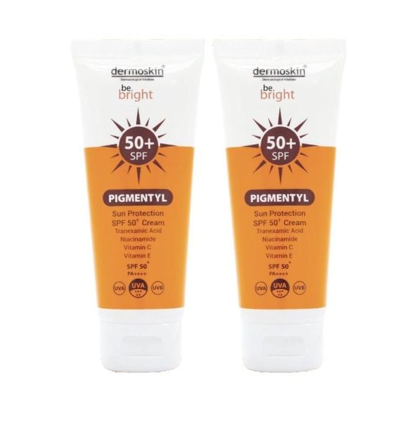 Dermoskin Pigmentyl Sun Protection SPF50+ Cream 75ml | İkili Paket